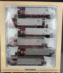 Walthers 932-5331 Bethgon Coalporter 6-PACK Bnsf (mineral Red) HO8001. Fixed Price $124.71.