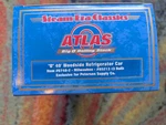 Atlas Guage 40' Woodside Refrigerator Car 6748-2 Milwaukee #85213. Fixed Price $50.00.