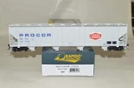 Scale Rapido Trains Procor Union Carbide 5720 Covered Hopper. Fixed Price $59.00.