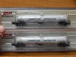 2) Atlas 37121 Cumberland Corp 33,000 Gallon Tank Car New In Box Scale Lqqk. Fixed Price $60.00.