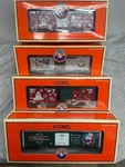 Nos Vintage Lot Of Lionel Christmas Box Cars 2002, 2003, 2004 2005 New. Fixed Price $84.64.
