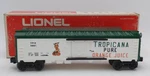 Lionel 6-9861 Gauge Tropicana Billboard Reefer Car Ex/box. Fixed Price $20.49.