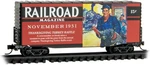 Micro-trains Mtl N-scale 40FT Box Car Railroad Magazine Series #9 November 1931. Fixed Price $24.79.
