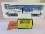 Mth 30-74115 2003 Holiday Box Car Merry Christmas 0-027 Scale Nib H1G. Fixed Price $29.95.