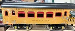 Prewar Standard Gauge Ives Railways Observation Car # 172, Uncatalogued, 1925-26. Fixed Price $49.00.