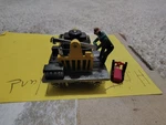 Vintage Bachmann 46223 Ho 1/87 Rail Trolley Gandy Dancer Train Hand Car Broken. Fixed Price $20.00.