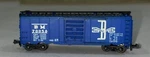 Trix Austria- Scale Bm Plug Door Box Car 70056 -blue, Vintage. Fixed Price $6.99.