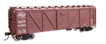 Walthers Ho 40' Ara Single Sheathed Boxcar Milwaukee Road #714024 910-40372. Fixed Price $40.98.