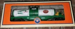 Lionel Bio Weed Chemical Tank Flatcar Gauge 6-27823. Fixed Price $49.95.