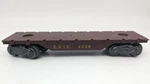 1950 Marx 4528 Erie Flat Car For Tractors Metal Wheel - Original Scale. Fixed Price $78.83.