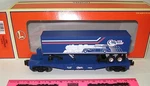 New Lionel 6-52168 Carail Flatcar With Trailer "17455". Fixed Price $95.00.