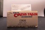 Ho Scale Walthers Run Kit-circus-+ Original INSTRUCTIONS-933-1375-IN Origl Box. Fixed Price $19.99.