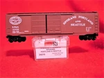 Mtl 34210 Spokane Portland & Seattle 50' Double Dr Box Car #14339 'new' N-scale. Fixed Price $34.95.
