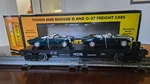 Mth Auto Transport Flatcar W/ Ertl '67 Camaro 30-7670. Fixed Price $26.99.