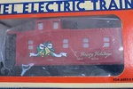 1993 Lionel 6-16547 Christmas Square Window Caboose L2675. Fixed Price $62.86.