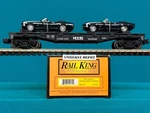30-7670 Mth Railking Flat Car W/ '67 Camaro's 0/027 New. Fixed Price $34.95.