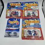 Vintage Lot Of 4 Die-cast Cars Imperial Micro Stock & Racing Trucks + Hot. Fixed Price $25.40.
