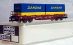 Marklin 82280 Car Gmbh Sdgkms 707 W/containers Z Scale Gauge. Fixed Price $29.95.