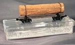 Micro Trains # 113030 40' Skeleton Log Car With Load Scale. Fixed Price $25.95.