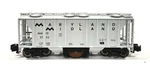 S-scale Mth Aztec Track Star Cleaning Maryland Midland PS-2 2-BAY Hopper. Fixed Price $89.99.