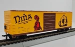 Ho Bev-bel 12004 Nina Columbus Discovers America 50' Evans Pd Boxcar Nos New. Fixed Price $19.99.