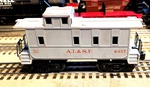 Lionel 6017-185 Gray At&sf Santa Fe Caboose In Fair To Good Cond.. Fixed Price $25.00.