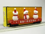 Mth Railking Christmas Gondola With Leds & Lighted Snowmen Gauge 30-72210 New. Fixed Price $98.84.