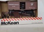 Mckean Models Pennsylvania Prr 24285 Kit 40' Single 8' Door Box Car Ho Scale. Fixed Price $16.98.