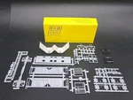 E&b Valley Railroad 18-5014 Union Pacific Acf 70 Ton Covered Hopper Kit. Fixed Price $14.99.