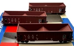 Walthers 932-34223 Gold Line Ballast Hopper 3-PACK Santa Fe Atsf. Fixed Price $109.99.