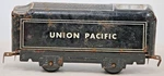 Marx 3551 O-gauge Tinplate Notch-front Tender, Union Pacific, Vintage 1950S Go. Fixed Price $14.99.