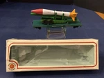 Nib Bachmann Ho Scale Item No. 43 1013 52' Flat Car With Space Missile Usaf 1:87. Fixed Price $17.99.