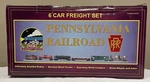 Mth, 20-90003, Pennsylvania, 6 Car Freight Set. Fixed Price $265.00.