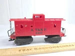 As Is Marx O-27 Gauge Atsf 4427 Santa Fe Caboose Freight Train Railroad. Fixed Price $5.95.