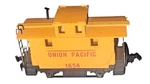 Tyco Mantua Union Pacific 1654 Bobber Caboose - Ho Scale. Fixed Price $8.95.
