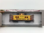 Ho Proto 2000 Chessie System Center Cupola Steel Caboose Wm #1887 Metal Wheels. Fixed Price $30.00.