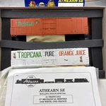 Athearn 2302 Special Edition Ho Scale 57' Mech Reefer Kit Set Tropicana Nib. Fixed Price $85.00.