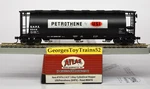 Atlas Ga 1:87 Sc #60416 Shpx Usi/petrothene Acf 3-BAY Cyl Hopper 1976-2 Nib. Fixed Price $25.00.
