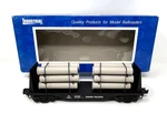 Industrial Rail 7004 Union Pacific Flatcar O-27 Rolling Stock Pipe Load #42162. Fixed Price $79.99.