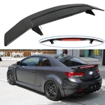 52" Carbon Fiber Rear Trunk Spoiler Wing W/ Brake Light Kia Forte Koup-r. Fixed Price $135.73.