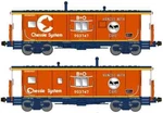 Bluford Gauge Int. Ph Bay Window Caboose Chessie B&o #903820 Pn 44311. Fixed Price $45.99.