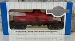 Ho Rolling Stock Bachmann Silver 17825 40' Single Dome Tank Car Pennsalt Red Nos. Fixed Price $14.00.