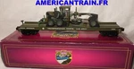 U.s. Army Flat Car With Road Grader 3 Rails Scale Mth. Fixed Price $115.42.
