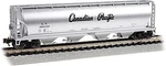 Bachmann 4-BAY Cylindrical Grain Hopper Canadian Pacific #386538 Scale. Fixed Price $30.84.