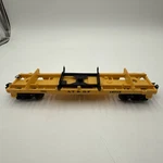 Lionel Gauge Santa Fe Atsf Operating Dump Car #16715 - No Load Ln Ex++. Fixed Price $14.99.