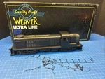 Weaver Ultra Line 5000 Scale Rail RS-3 Diesel Locomotive Undecorated Read. Fixed Price $100.00.