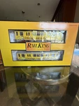 Mth Railking Chicago Yellow Book Subway 2-CAR Set Electric Trains Boxed. Fixed Price $399.00.