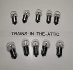 Lionel 257 Blinking 14 Volt Bayonet Base New Tested 10 Bulbs. Fixed Price $14.95.