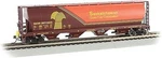 Bachmann 4-BAY Cylindrical Hopper Saskatchewan With Fred Scale Model Train. Fixed Price $45.99.