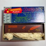 Roundhouse 1272 50' Pd Door Box Car Kit Tidewater Southern Ts 610 Feather Nib. Fixed Price $11.95.